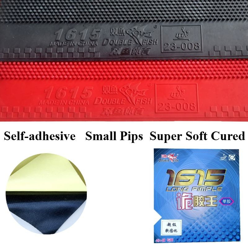 Table Tennis Xiom Rubber - Double Fish 1615 Super Soft Cured