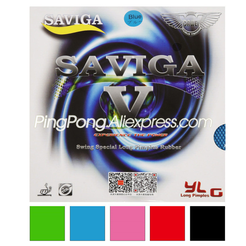 Table Tennis Defense - Colorful DAWEI SAVIGA V Pips-long Table