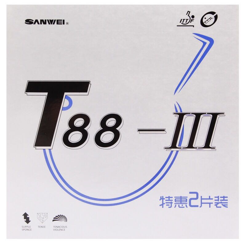 1 Red 1 Black Original SANWEI  - Table Tennis Xiom Rubber 评论和价格