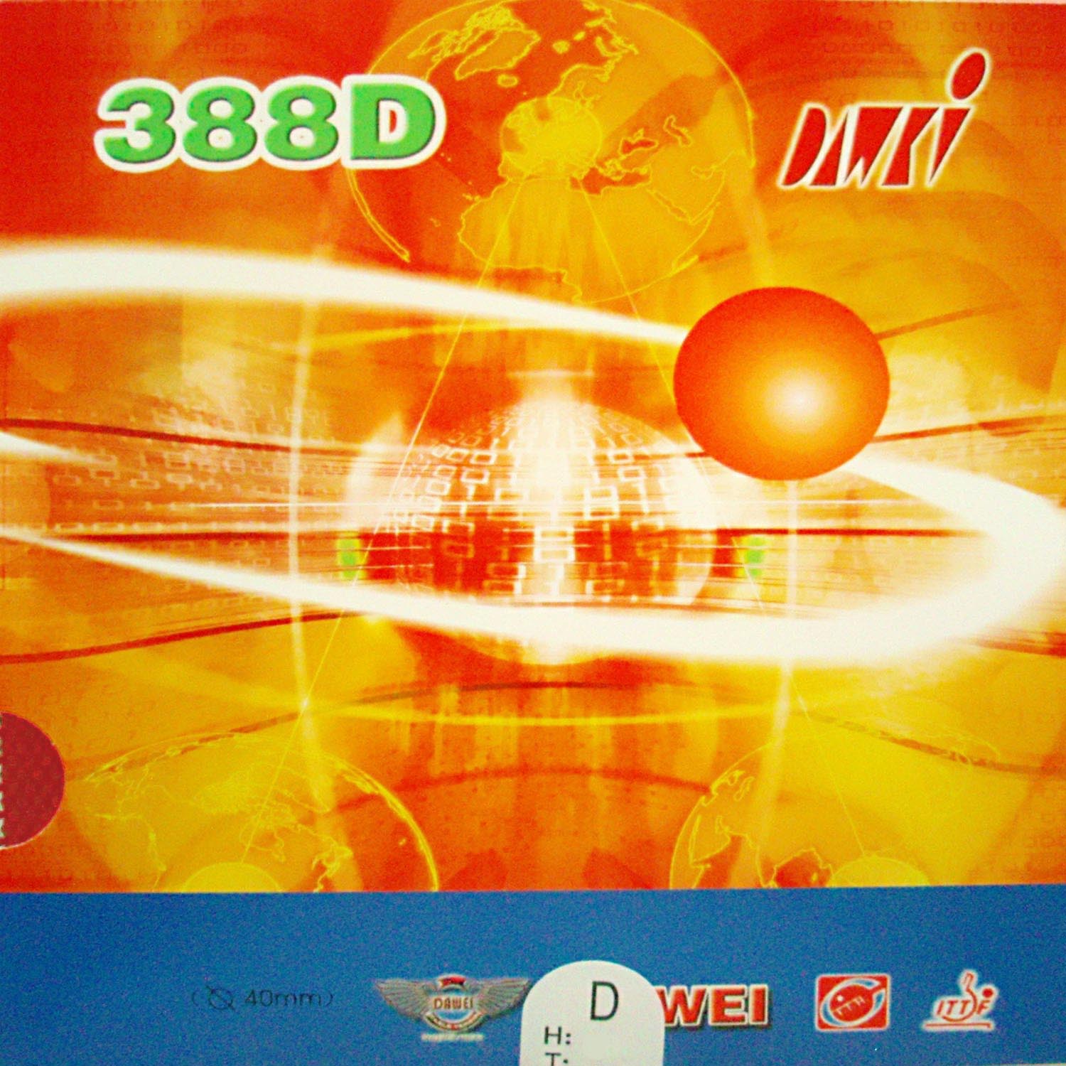 Original dawei 388D strange lo - Table Tennis Defense 评论和价格