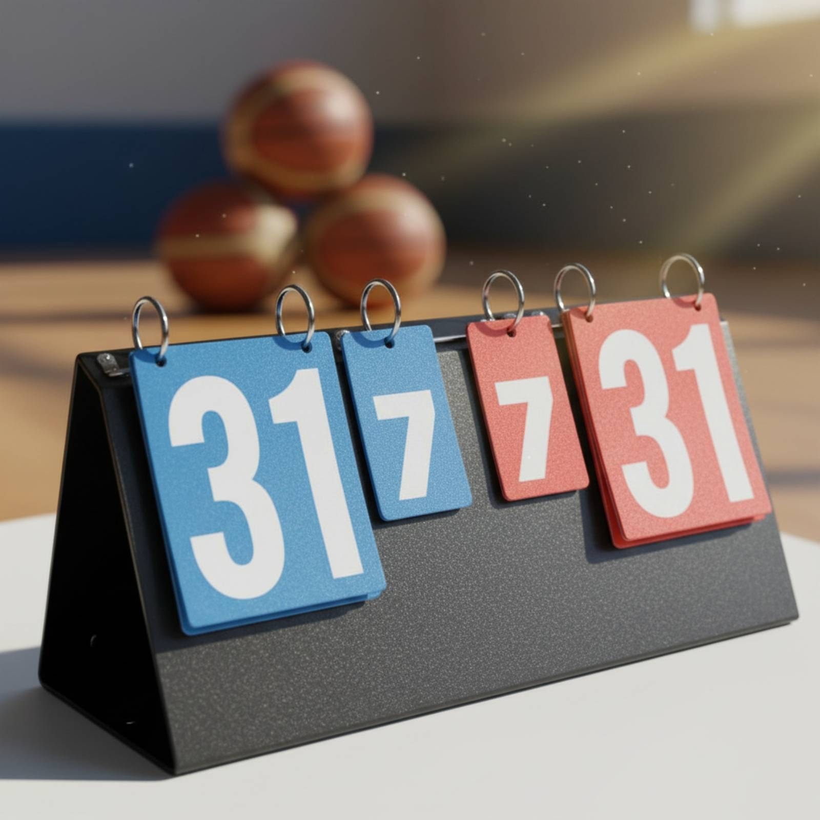 Portable Flip Scoreboard Multi - Table Tennis Table 评论和价格