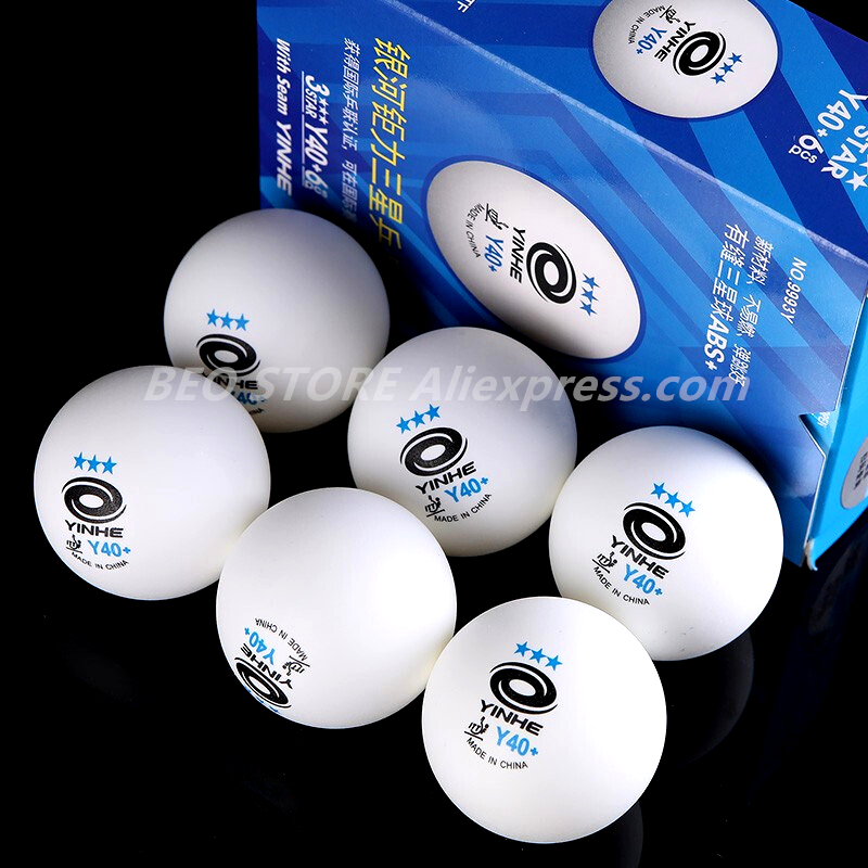 60 balls YINHE 3-star Y40+ H40 - Table Tennis Olympics 评论和价格