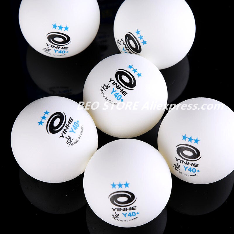 60 balls YINHE 3-star Y40+ H40 - Table Tennis Olympics 评论和价格
