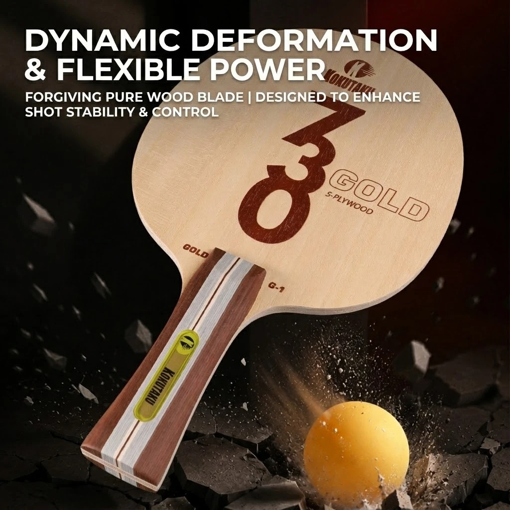 Kokutaku Table Tennis Blade FL - Table Tennis Table 评论和价格