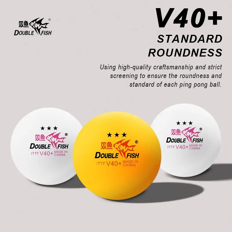 DOUBLE FISH 3 Star V40+ 30/50/ - Table Tennis Olympics 评论和价格