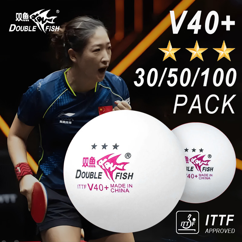 DOUBLE FISH 3 Star V40+ 30/50/ - Table Tennis Olympics 评论和价格