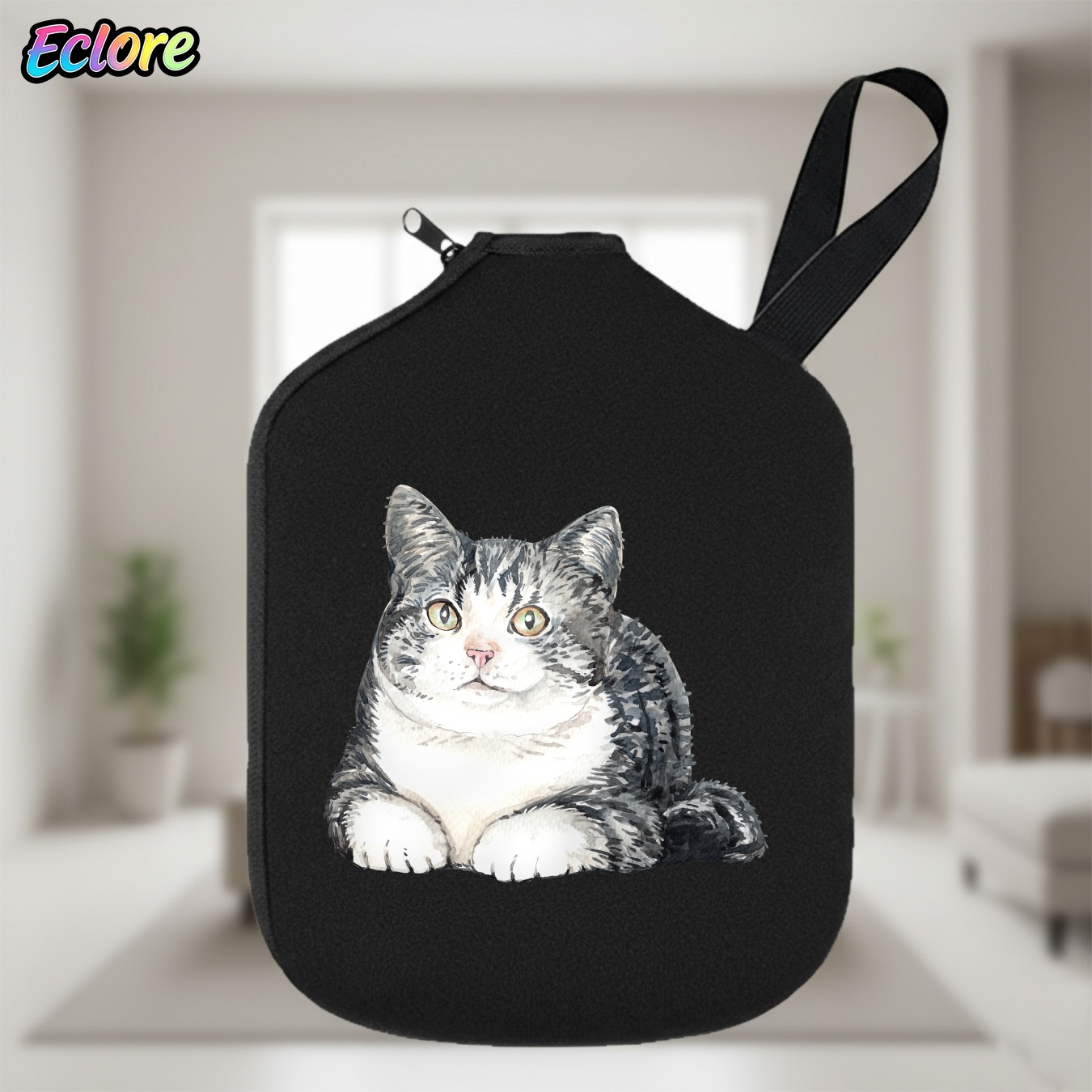 Cute Watercolor Cat Pickleball - Table Tennis Table 评论和价格
