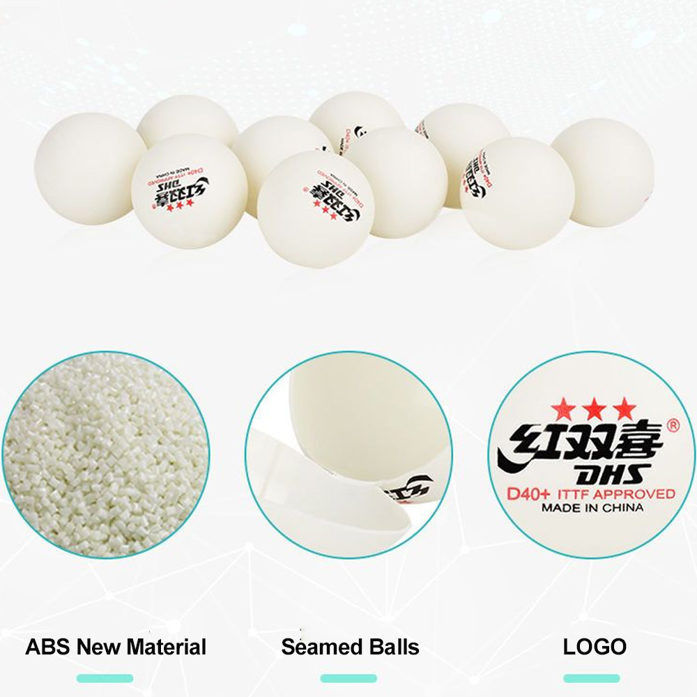 DHS D40+ DJ40+ Ping Pong Balls - Table Tennis Olympics 评论和价格