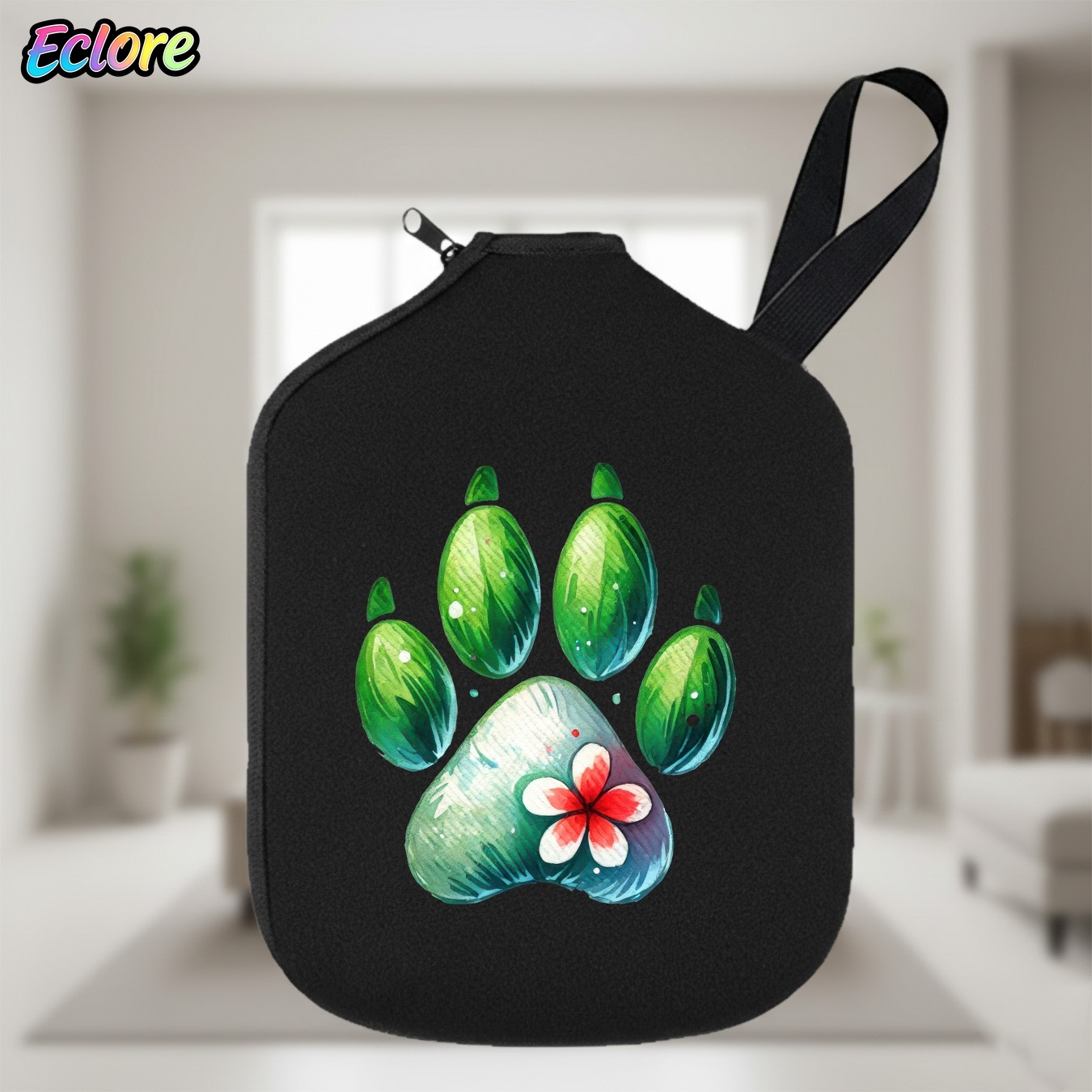 Green Watercolor Paw Print Pad - Table Tennis Table 评论和价格